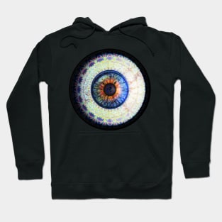 Lively Blue Eyball Jewel Hoodie